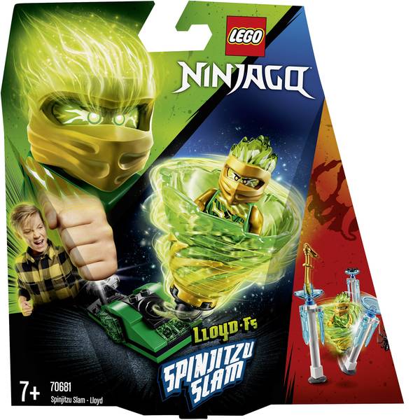 LEGOŽ Ninjago - LEGOŽ NINJAGO 70681 Master of Spinjitzu Slam - Lloyd - LEGOŽ Ninjago - LEGOŽ NINJAGO 70681 Master of Spinjitzu Slam - Lloyd -