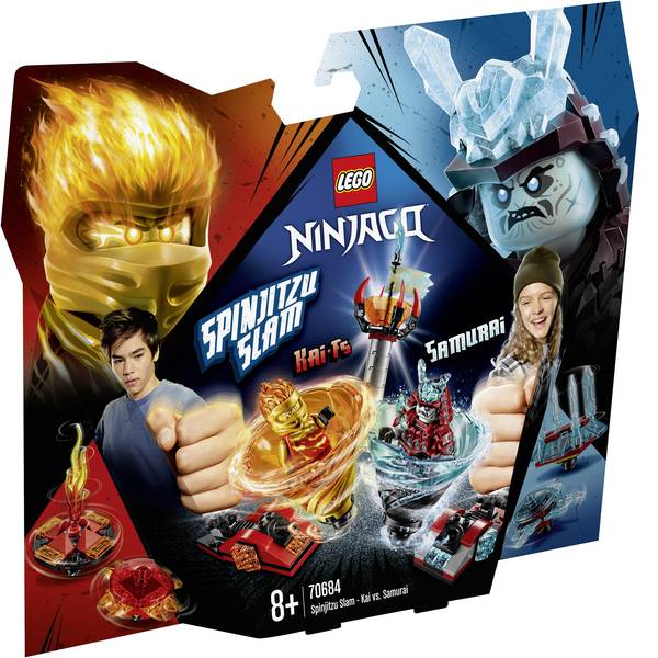 LEGOŽ Ninjago - LEGOŽ NINJAGO 70684 Master of Spinjitzu Slam - Kai vs. Eis-Samurai - LEGOŽ Ninjago - LEGOŽ NINJAGO 70684 Master of Spinjitzu Slam - Kai vs. Eis-Samurai -