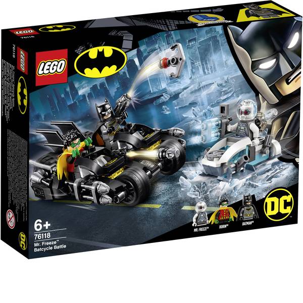 LEGOŽ DC Universe Super Heroes - LEGOŽ DC COMICS SUPER HEROES 76118 Batcycle-Duell con Mr. Freeze - LEGOŽ DC Universe Super Heroes - LEGOŽ DC COMICS SUPER HEROES 76118 Batcycle-Duell con Mr. Freeze -