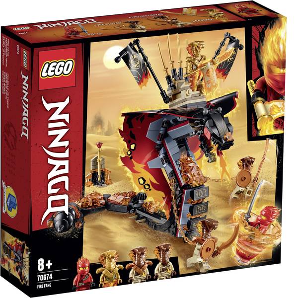 LEGOŽ Ninjago - LEGOŽ NINJAGO 70674 Serpentina di fuoco - LEGOŽ Ninjago - LEGOŽ NINJAGO 70674 Serpentina di fuoco -