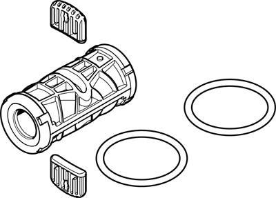 FESTO Cartuccia di guarnizione Guarnizione 3418619 VAVC-Q2-M22C-15-E 1 pz.