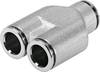 FESTO Connettore 578410 NPQH-Y-Q6-E-P10 Filetto esterno: 6 mm 1 pz.
