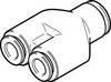 FESTO Connettore 578414 NPQH-Y-Q8-Q6-P10 Filetto esterno: 8 mm 1 pz.