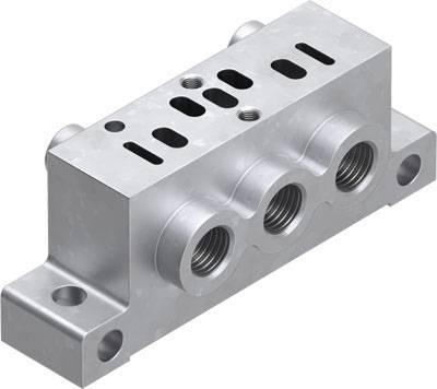 FESTO Piastra di collegamento Piastra di collegamento 161115 NAS-1/8-02-VDMA 1 pz.