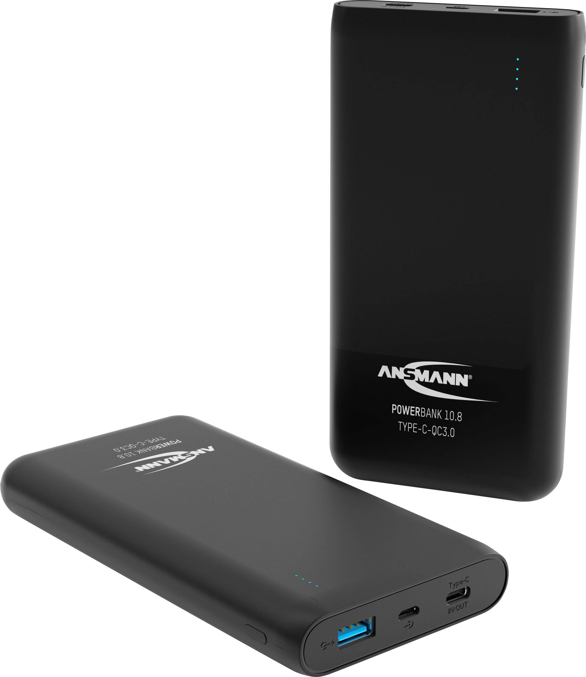 Ansmann PB10.8 QC3.0 Power bank LiPo 10000 mAh 17000095 Conrad.it