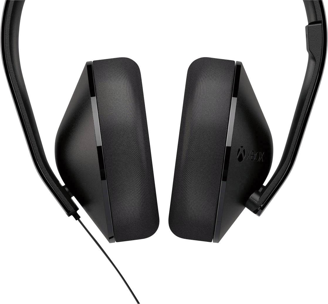 Microsoft Stereo Cuffie Over Ear via cavo Stereo Nero Riduzione del rumore del microfono regolazione del volume, Muto Ga-4