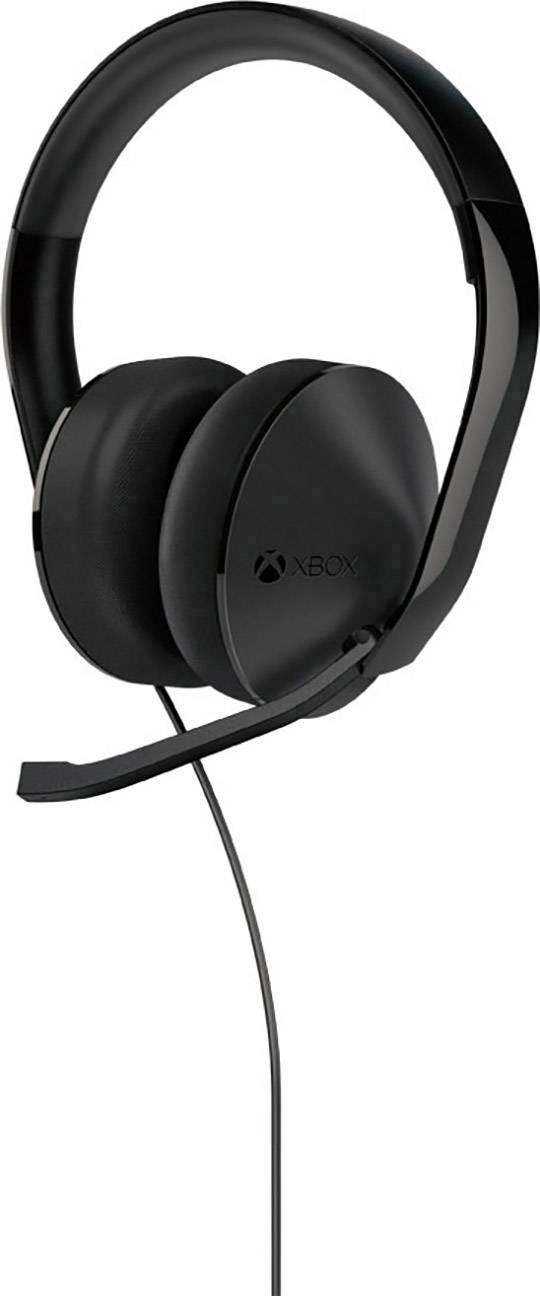 Microsoft Stereo Cuffie Over Ear via cavo Stereo Nero Riduzione del rumore del microfono regolazione del volume, Muto Ga-0