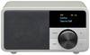 Sangean Genuine Mini DDR-7 Radio da tavolo DAB+, FM AUX, Bluetooth Argento