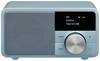 Sangean Genuine Mini DDR-7 Radio da tavolo DAB+, FM AUX, Bluetooth Turchese