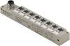 Weidmüller SAI-8-S-3P-M8L-M12-2AND 2512820000 Scatola sensore attuatore passiva Distributore M12 con filettatura in metallo 1 pz. Pezzo