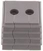 Weidmüller CABTITE SE 2/4-5 SML GY Cornice di tenuta Diametro foro di montaggio 5 mm Ø (max.) 5 mm TPE (miscela speciale inodore di gomma) Grigio luminescente 10 pz.