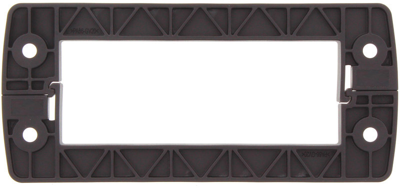 Weidmüller CABTITE FRL 24/10 BK 2584210000 Telaio di bloccaggio (L x L x A) 11.3 x 152 x 68.8 mm Poliammide rinforzato con fibra di vetro Nero profondo 10 pz.