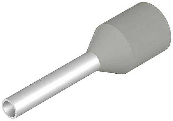 Weidmüller 2091010000 Capocorda 0.75 mm² Parzialmente isolato Grigio 500 pz.