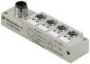 Weidmüller SAI-4-S-3P-M8L-M12-2AND 2512800000 Scatola sensore attuatore passiva Distributore M8 con filettatura in metallo 1 pz. Pezzo