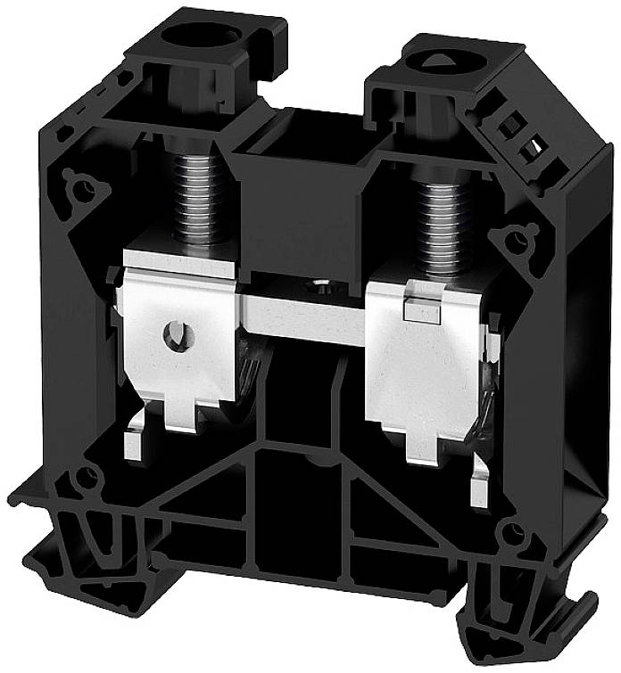 Weidmüller 1020510000 Morsetto passante componibile 16 mm A vite Nero 40 pz.