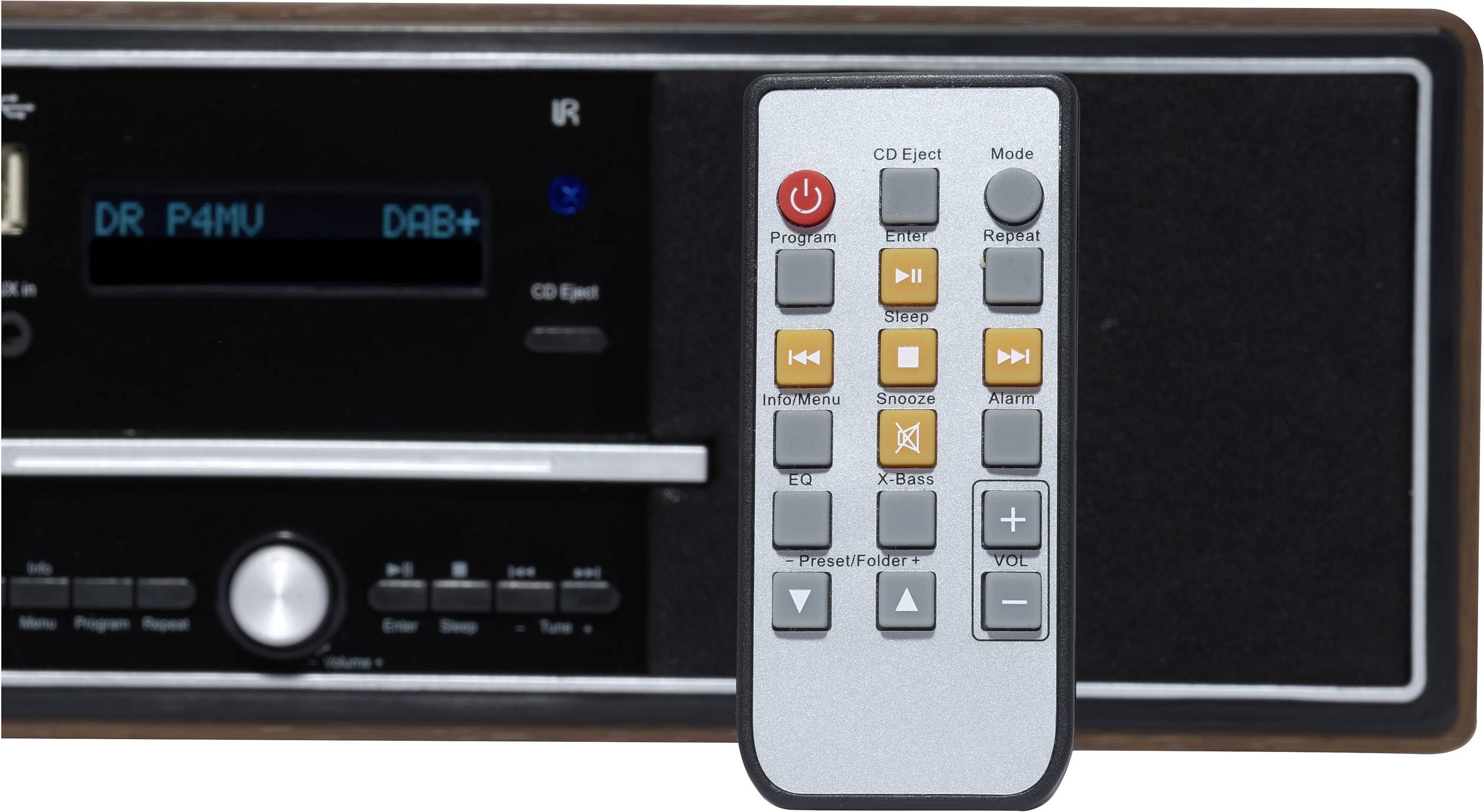Denver MDA250 Radio CD DAB+, FM AUX, Bluetooth, CD, USB Legno Conrad.it