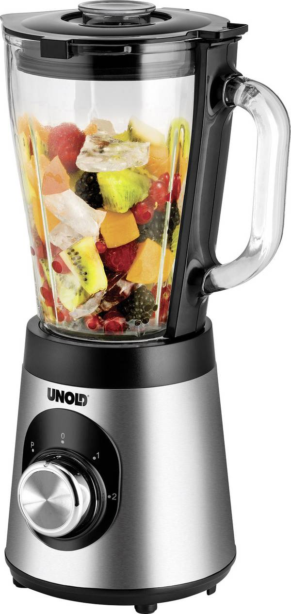 Unold 78625 Frullatore 500 W acciaio inox, Nero
