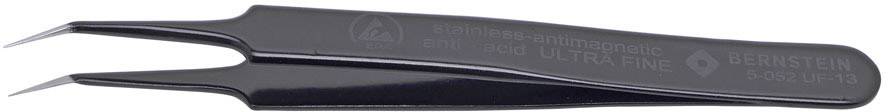 BERNSTEIN Tools for Electronics 5-052-UF-13 Pinzetta di precisione 1 pezzo 120 mm