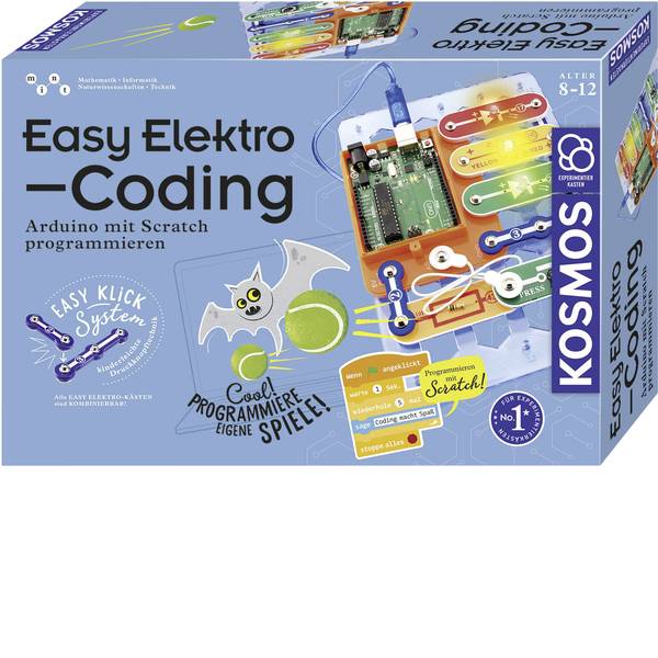 Kit esperimenti e pacchetti di apprendimento - Kosmos 620523 Easy Elektro - Coding Kit esperimenti da 8 anni - Kit esperimenti e pacchetti di apprendimento - Kosmos 620523 Easy Elektro - Coding Kit esperimenti da 8 anni -