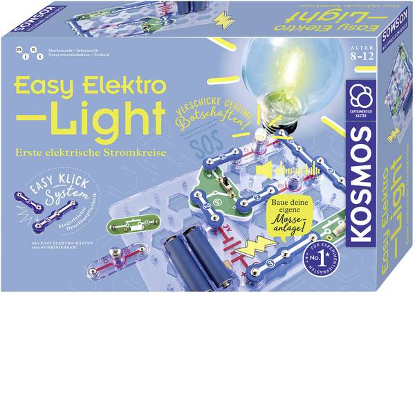 Kit esperimenti e pacchetti di apprendimento - Kosmos 620530 Easy Elektro - Light Kit esperimenti da 8 anni - Kit esperimenti e pacchetti di apprendimento - Kosmos 620530 Easy Elektro - Light Kit esperimenti da 8 anni -