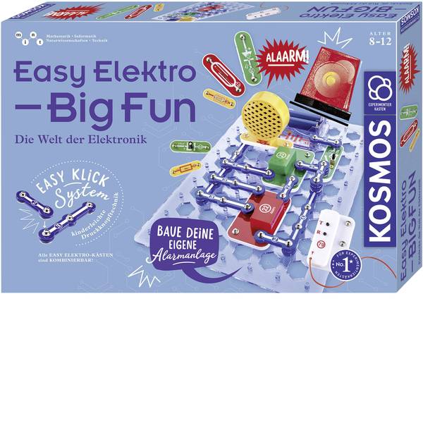 Kit esperimenti e pacchetti di apprendimento - Kit esperimenti Kosmos Easy Elektro - Big Fun 620554 da 8 anni - Kit esperimenti e pacchetti di apprendimento - Kit esperimenti Kosmos Easy Elektro - Big Fun 620554 da 8 anni -