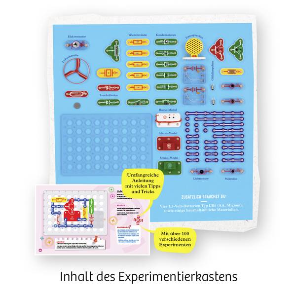 Kit esperimenti e pacchetti di apprendimento - Kosmos 620554 Easy Elektro - Big Fun Kit esperimenti da 8 anni - Kit esperimenti e pacchetti di apprendimento - Kosmos 620554 Easy Elektro - Big Fun Kit esperimenti da 8 anni -