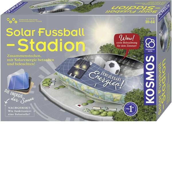 Kit esperimenti e pacchetti di apprendimento - Kosmos 628192 Solar-Fußballstadion Kit esperimenti da 10 anni - Kit esperimenti e pacchetti di apprendimento - Kosmos 628192 Solar-Fußballstadion Kit esperimenti da 10 anni -