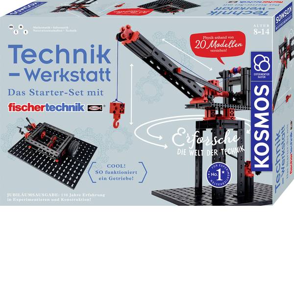 Kit esperimenti e pacchetti di apprendimento - Kosmos 628208 Technik-Werkstatt Kit esperimenti da 8 anni - Kit esperimenti e pacchetti di apprendimento - Kosmos 628208 Technik-Werkstatt Kit esperimenti da 8 anni -