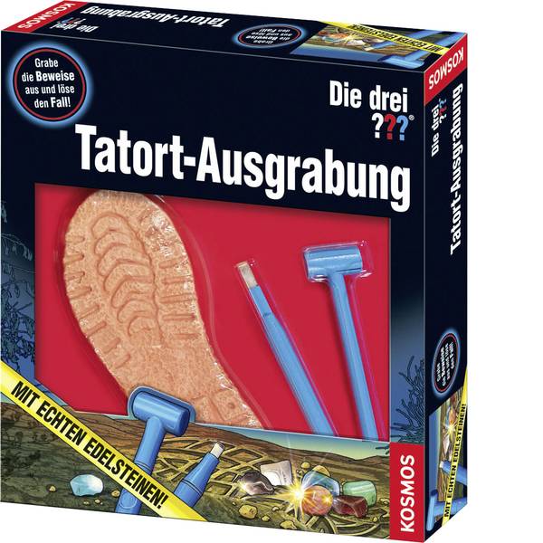 Kit esperimenti e pacchetti di apprendimento - Kosmos 634049 Die drei ??? Tatort-Ausgrabung Kit esperimenti da 8 anni - Kit esperimenti e pacchetti di apprendimento - Kosmos 634049 Die drei ??? Tatort-Ausgrabung Kit esperimenti da 8 anni -
