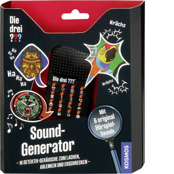 Kit esperimenti e pacchetti di apprendimento - Kit esperimenti Kosmos Die drei ??? Sound-Generator 634094 da 7 anni - Kit esperimenti e pacchetti di apprendimento - Kit esperimenti Kosmos Die drei ??? Sound-Generator 634094 da 7 anni -