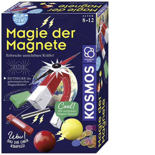 Kit esperimenti e pacchetti di apprendimento - Kosmos 654146 FunScience Magie der Magnete Kit esperimenti da 8 anni - Kit esperimenti e pacchetti di apprendimento - Kosmos 654146 FunScience Magie der Magnete Kit esperimenti da 8 anni -