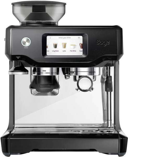 Macchine per caffè espresso - Macchina caffè a filtri Sage The Barista Touch Acciaio, Nero 2400 W Con ugello schiumalatte, Con macina caffè - Macchine per caffè espresso - Macchina caffè a filtri Sage The Barista Touch Acciaio, Nero 2400 W Con ugello schiumalatte, Con macina caffè -