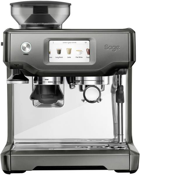 Macchine per caffè espresso - Macchina caffè a filtri Sage The Barista Touch Bianco, Nero 2400 W Con macina caffè, Con ugello schiumalatte, Display - Macchine per caffè espresso - Macchina caffè a filtri Sage The Barista Touch Bianco, Nero 2400 W Con macina caffè, Con ugello schiumalatte, Display -