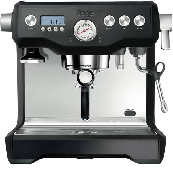 Macchine per caffè espresso - Macchina caffè a filtri Sage The Dual Boiler Acciaio, Nero 2200 W Con scarico acqua calda, Display, Con ugello - Macchine per caffè espresso - Macchina caffè a filtri Sage The Dual Boiler Acciaio, Nero 2200 W Con scarico acqua calda, Display, Con ugello -