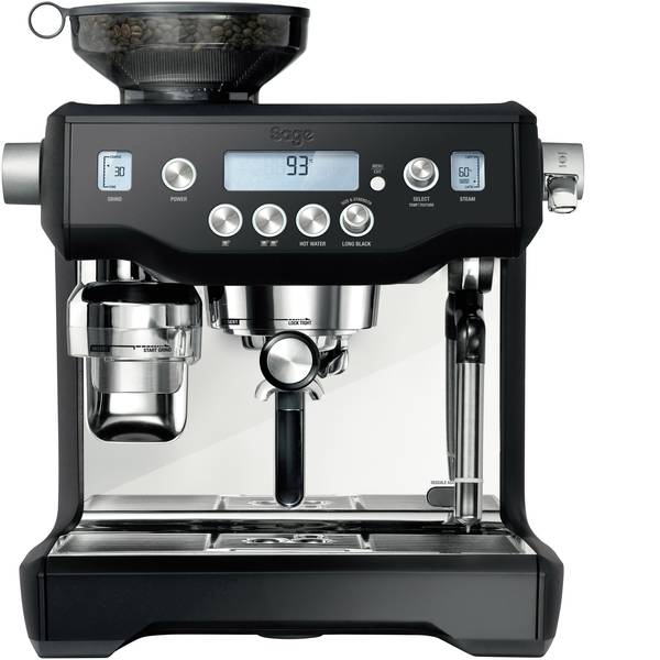 Macchine per caffè espresso - Macchina caffè a filtri Sage The Oracle Nero, Argento 2400 W Display, Con macina caffè, Con ugello schiumalatte - Macchine per caffè espresso - Macchina caffè a filtri Sage The Oracle Nero, Argento 2400 W Display, Con macina caffè, Con ugello schiumalatte -