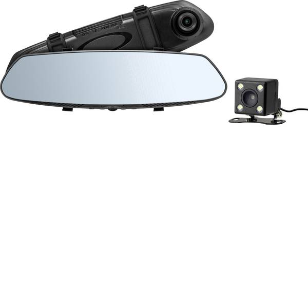 Dashcam - Technaxx TX-124 Dashcam Max. angolo di visuale orizzontale=90 ° Specchietto retrovisore, Telecamera retrovisone - Dashcam - Technaxx TX-124 Dashcam Max. angolo di visuale orizzontale=90 ° Specchietto retrovisore, Telecamera retrovisone -