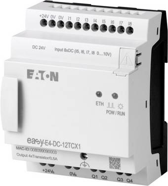 Eaton 197214 EASY-E4-DC-12TCX1 Modulo di controllo PLC 24 V/DC