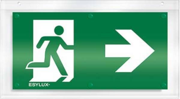 ESYLUX  EN10079009  Pittogramma      Uscita di emergenza destra