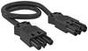 OBO Bettermann 6108459 Cavo di prolunga Nero 10.00 m