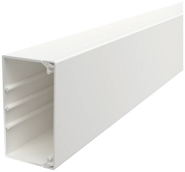 OBO Bettermann 6191215 Canalina passacavi  (L x L x A) 2000 x 110 x 60 mm 1 pz. Bianco puro