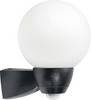 ESYLUX AL P Garda 130 sw EL10026126 Lampada da muro con rilevatore di movimento E27 Lampada ad incandescenza Nero