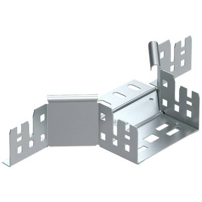 Elemento di giunzione metallico con più linguette e aperture, idoneo per fissaggi strutturali o supporti in applicazioni edilizie.