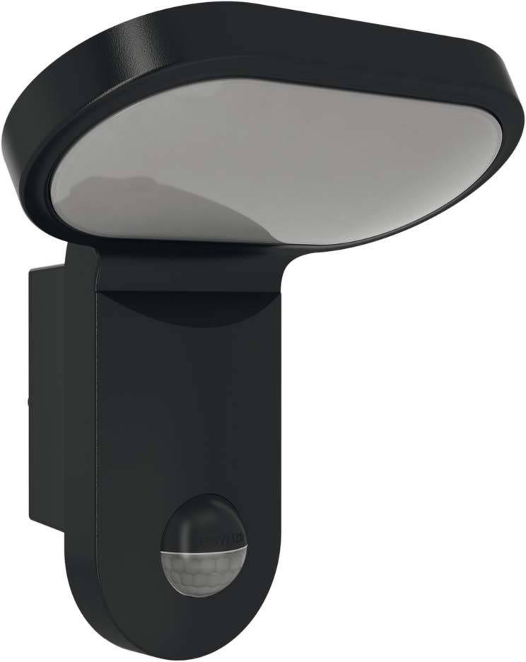 ESYLUX AOL 200 LED 3K sw EL10750816 Lampada da muro con rilevatore di movimento LED a montaggio fisso 25 W LED (monocolore) Nero