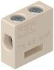 OBO Bettermann 7205702 TK 06 morsetto in ceramica flessibile: - rigido: 6-6 mm² Numero Poli (num): 1 5 pz.