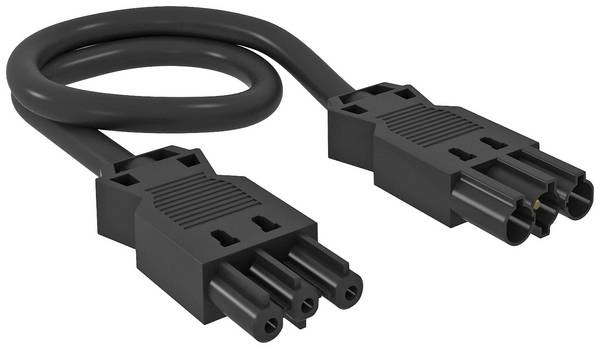 OBO Bettermann 6108452  Cavo di prolunga  Nero 3.00 m