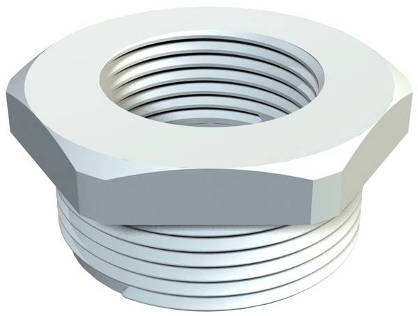 OBO Bettermann 2030628 107 R M25-20 PA Riduzione   M25   Plastica Grigio luminescente 1 pz.