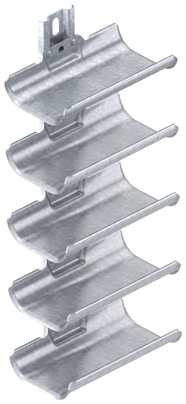 OBO Bettermann 6006905 Passerella porta cavi (L x A) 122 mm x 500 mm 1 pz. Metallo