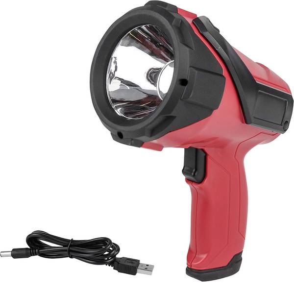 Torce con batterie ricaricabili - Eufab 13491 Lampada portatile a batteria LED 3W Nero, Rosso LED 2.5 h - Torce con batterie ricaricabili - Eufab 13491 Lampada portatile a batteria LED 3W Nero, Rosso LED 2.5 h -