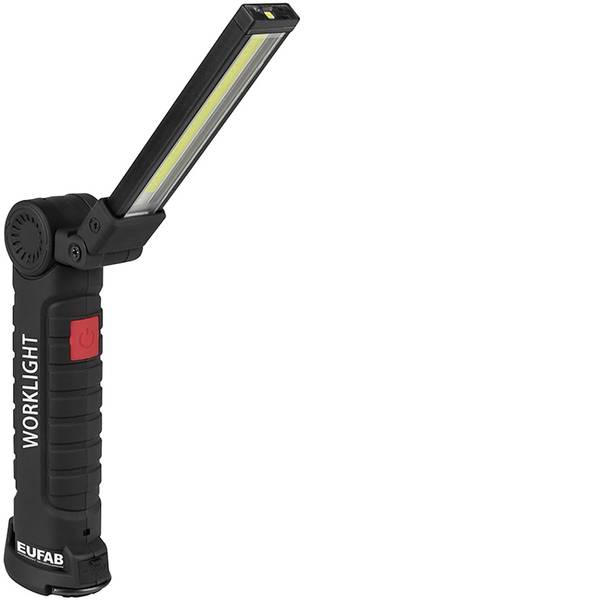 Torce con batterie ricaricabili - Eufab 13493 Lampada da lavoro COB/LED light Nero LED 3.5 h - Torce con batterie ricaricabili - Eufab 13493 Lampada da lavoro COB/LED light Nero LED 3.5 h -
