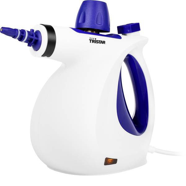 Pulitori a vapore - Tristar SR-5245 Pulitore a vapore SR-5245 Bianco, Blu - Pulitori a vapore - Tristar SR-5245 Pulitore a vapore SR-5245 Bianco, Blu -